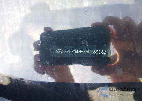 2017 Hyundai Santa Fe Se from USA, damaged, VIN KM8SN4HF6HU189182